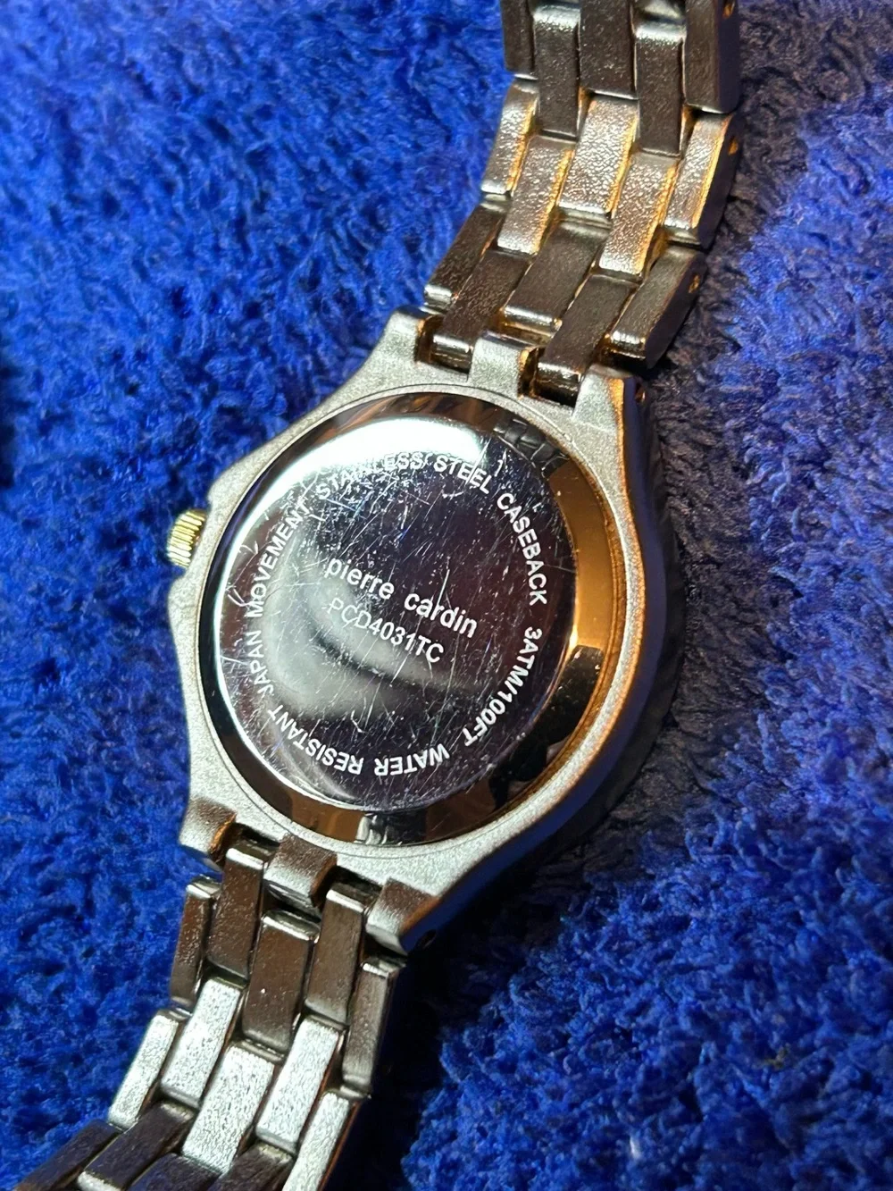 His and Hers Pierre Cardin diamond wristwatches waterproofing PCD4031TC/PCD2031T